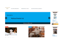 Desktop Screenshot of maltesebreederlist.com